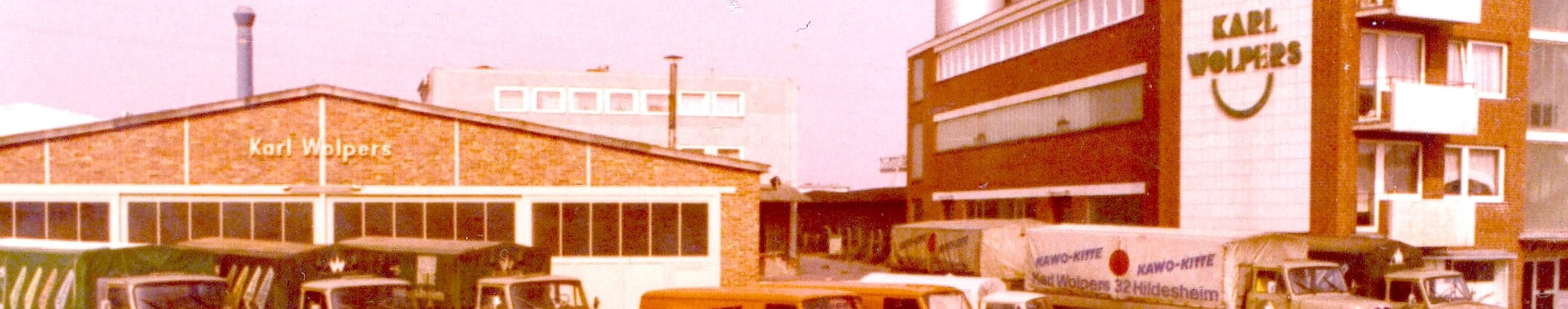 KAWO Dichtstoffe & Klebstoffe KAWO Historie 1974 Firmenansicht