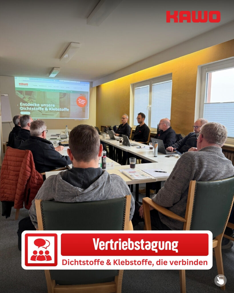 KAWO Dichtstoffe & Klebstoffe Vertriebstagung 1 1